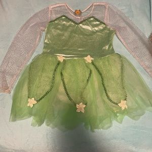Disney tinker bell kids dress with wings